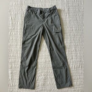 The NorthFace Girl’s Grey Hiking Pants Size 14/16